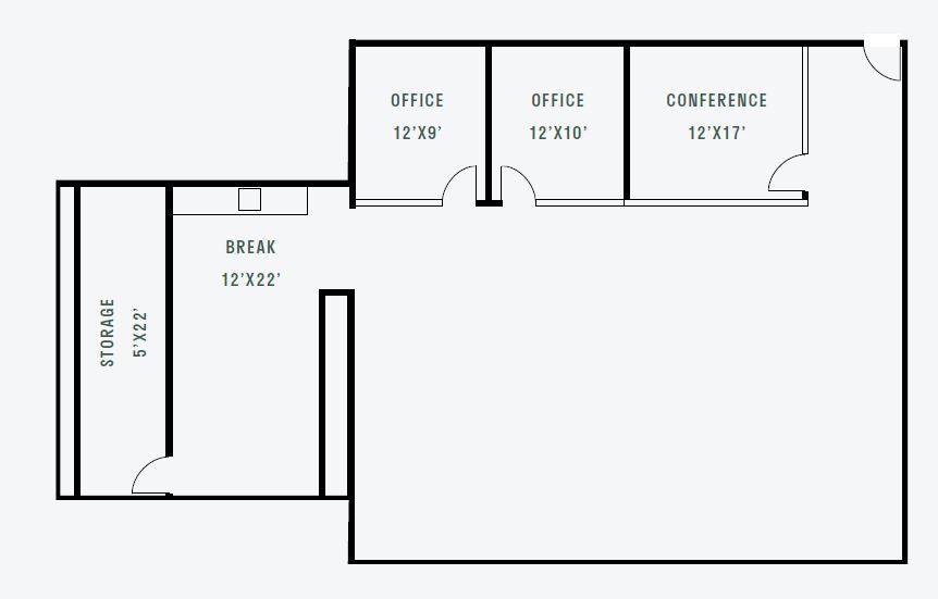 451 A St, San Diego, CA en alquiler Plano de la planta- Imagen 1 de 16