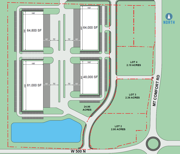 Gateway at McCordsville, Mccordsville, IN en alquiler - Plano del sitio - Imagen 2 de 3