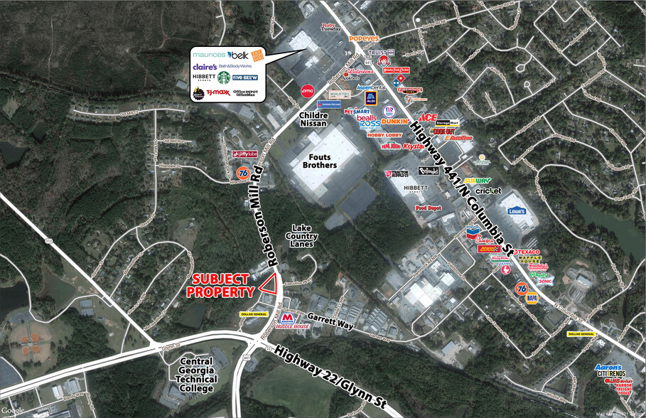 195 Roberson Mill Rd NE, Milledgeville, GA en venta - Foto del edificio - Imagen 2 de 4