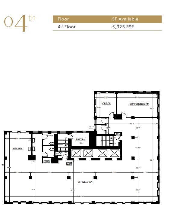 405 14th St, Oakland, CA en alquiler Plano de la planta- Imagen 1 de 1