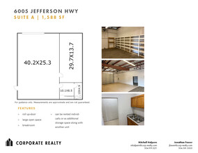 6005 Jefferson Hwy, New Orleans, LA en alquiler Plano del sitio- Imagen 1 de 1