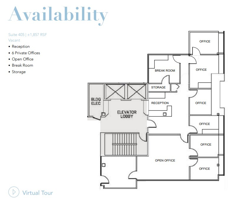 5030 Camino de la Siesta, San Diego, CA en alquiler Plano de la planta- Imagen 1 de 1