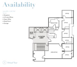 5030 Camino de la Siesta, San Diego, CA en alquiler Plano de la planta- Imagen 1 de 1