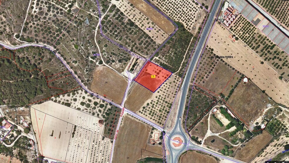 Terreno en Els Garidells, Tarragona en venta - Plano de la planta - Imagen 1 de 5