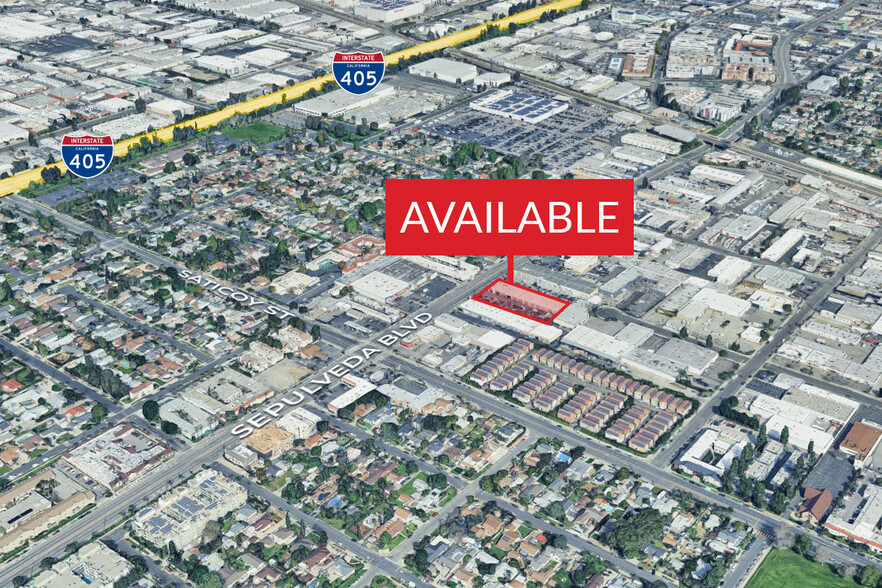 7650 Sepulveda Blvd, Van Nuys, CA en alquiler - Vista aérea - Imagen 2 de 8