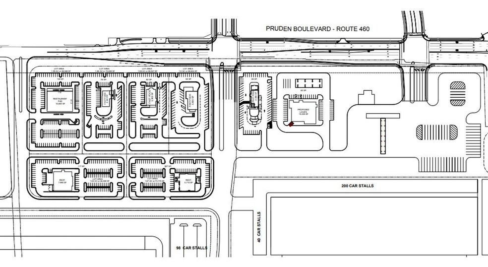 2925 Pruden Blvd, Suffolk, VA en alquiler - Plano del sitio - Imagen 2 de 2