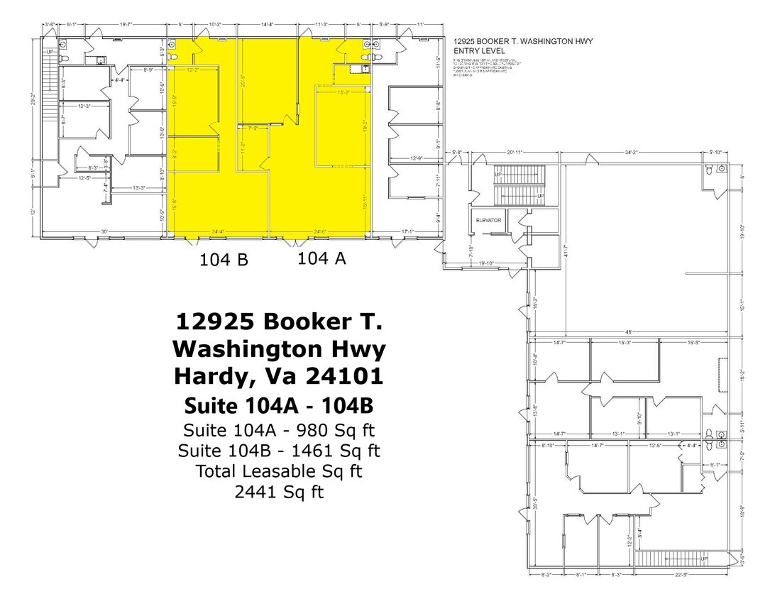 12925 Booker T Washington Hwy, Hardy, VA en alquiler Foto del edificio- Imagen 1 de 1