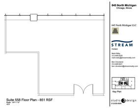 645 N Michigan Ave, Chicago, IL en alquiler Plano de la planta- Imagen 1 de 1