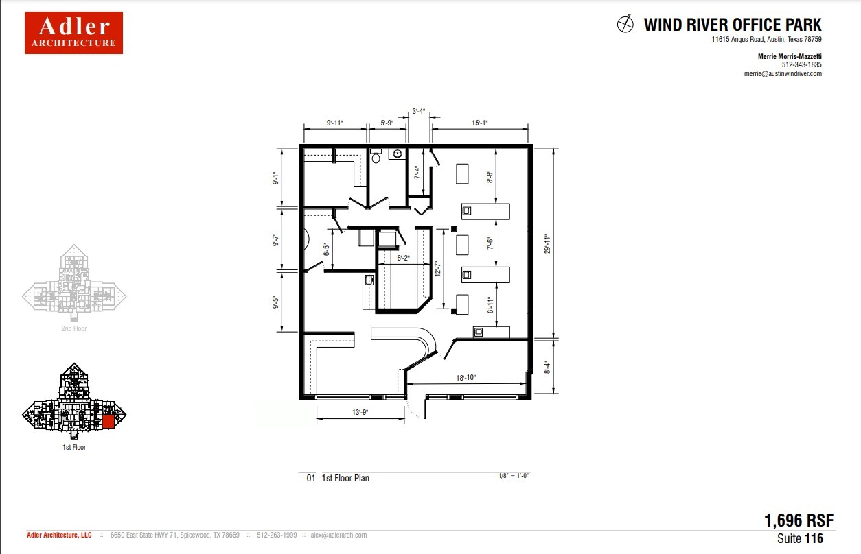 11615 Angus Rd, Austin, TX en alquiler Plano de la planta- Imagen 1 de 13