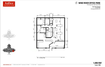 11615 Angus Rd, Austin, TX en alquiler Plano de la planta- Imagen 1 de 13