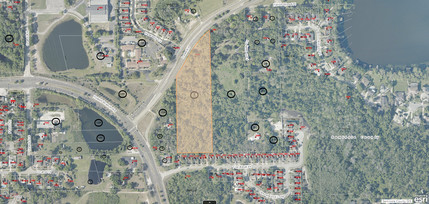 Dodd Rd, Winter Park, FL - VISTA AÉREA  vista de mapa