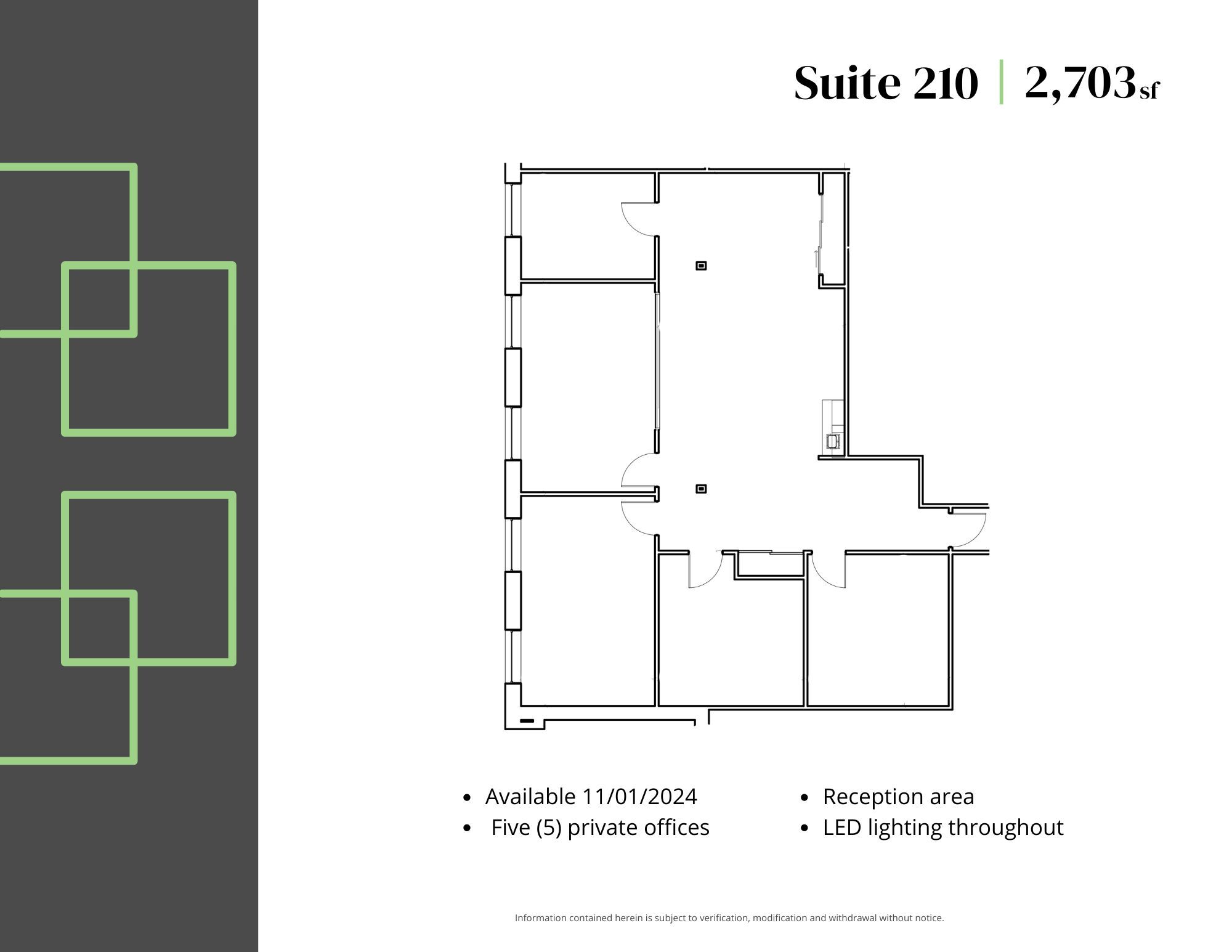 1550 Spring Rd, Oak Brook, IL en alquiler Plano de la planta- Imagen 1 de 1