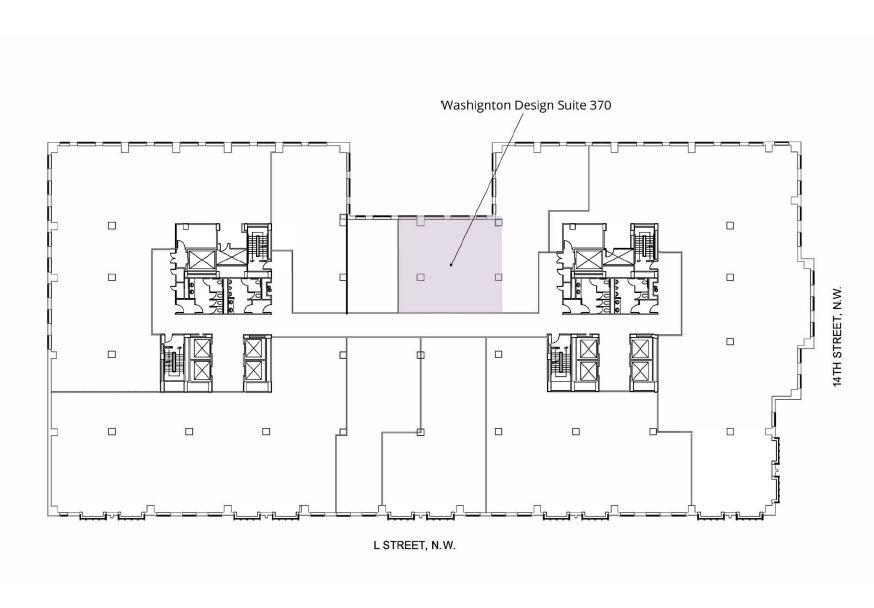 1099 14th St NW, Washington, DC en alquiler Plano de la planta- Imagen 1 de 1