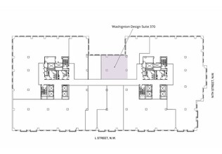 1099 14th St NW, Washington, DC en alquiler Plano de la planta- Imagen 1 de 1