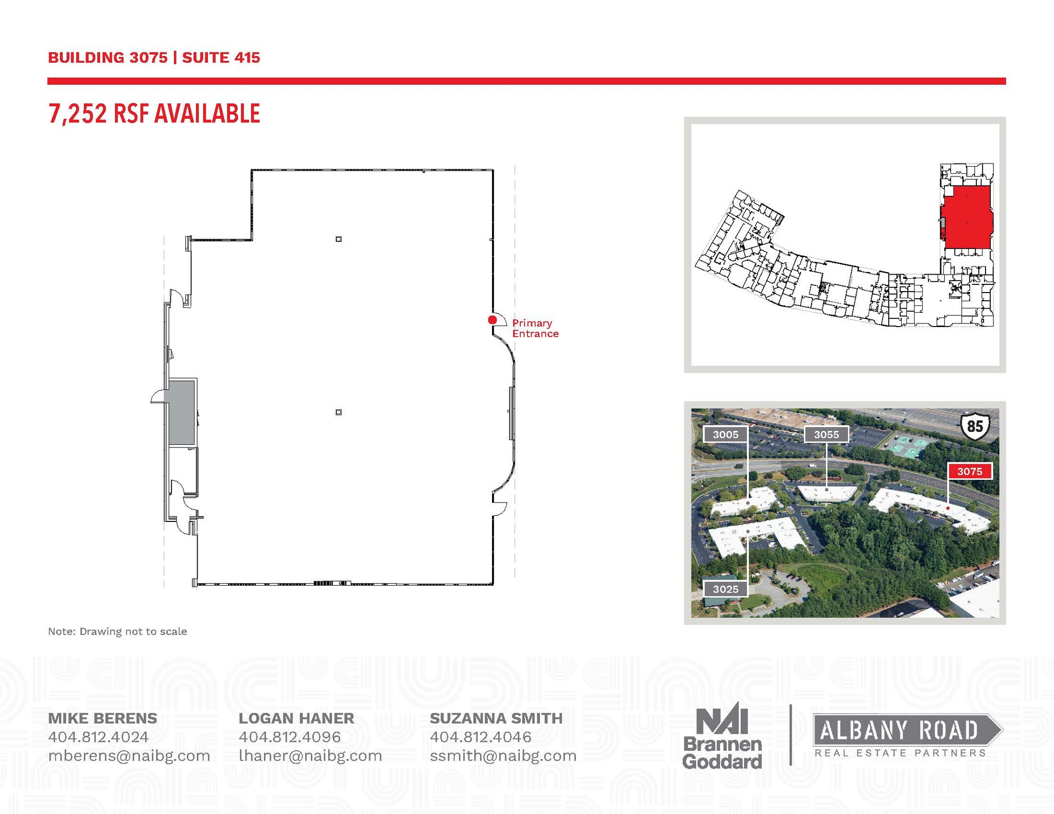 3025 Breckinridge Blvd, Duluth, GA en alquiler Plano de la planta- Imagen 1 de 1