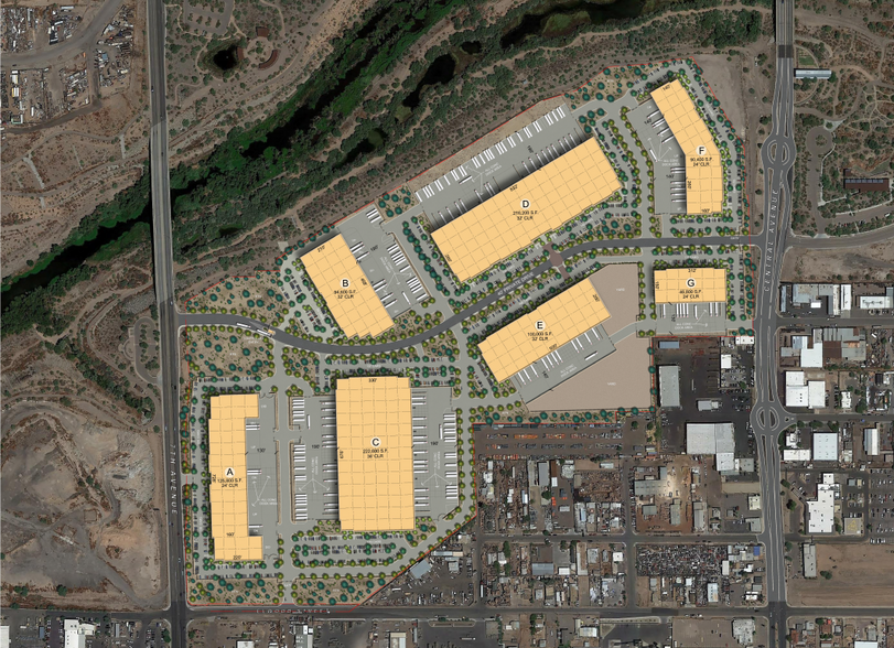 7th & Elwood St, Phoenix, AZ en alquiler - Plano del sitio - Imagen 2 de 4