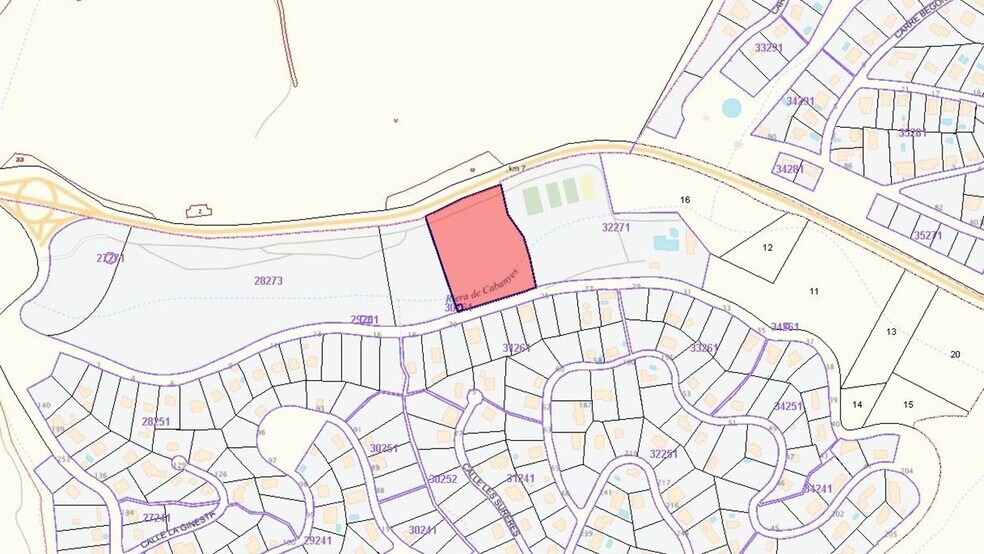 Terreno en Vidreres, Gerona en venta - Plano de solar - Imagen 3 de 3