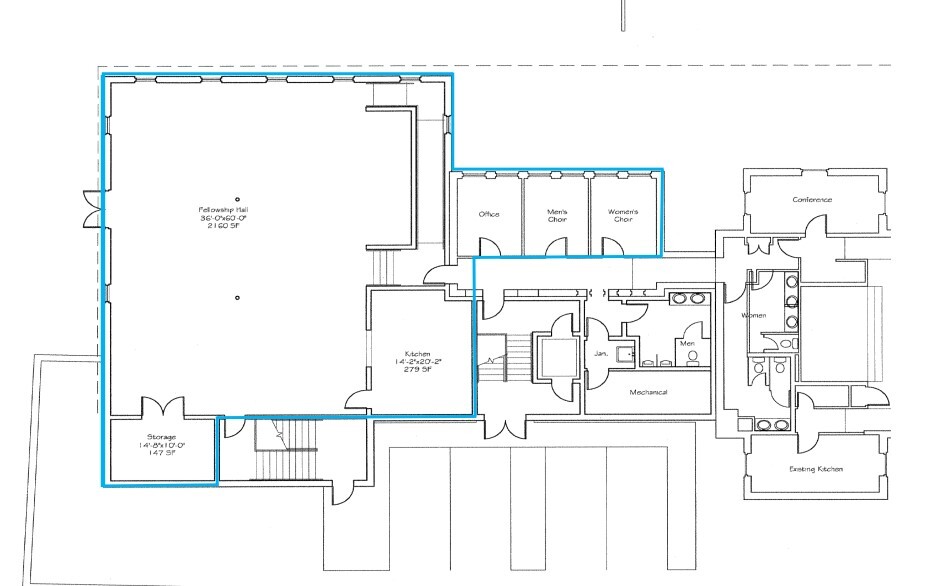 701 Oglethorpe St NW, Washington, DC en alquiler Plano de la planta- Imagen 1 de 1