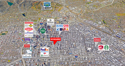 120-128 E 11th St, Los Angeles, CA - VISTA AÉREA  vista de mapa