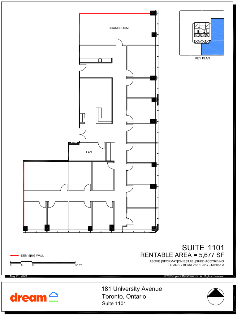 150 York St, Toronto, ON en alquiler Plano de la planta- Imagen 1 de 1