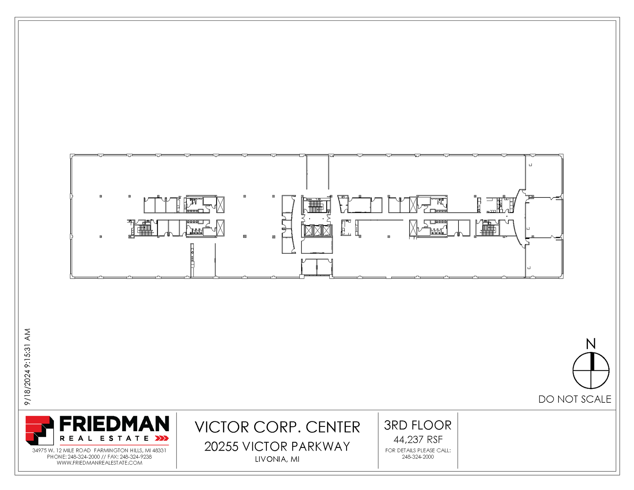 20255 Victor Pky, Livonia, MI en alquiler Plano de la planta- Imagen 1 de 1