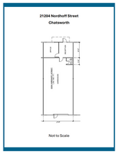 21200-21212 Nordhoff St, Chatsworth, CA en alquiler Plano de la planta- Imagen 1 de 1