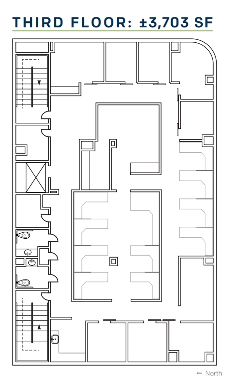 1510 Front St, San Diego, CA en alquiler Plano de la planta- Imagen 1 de 1