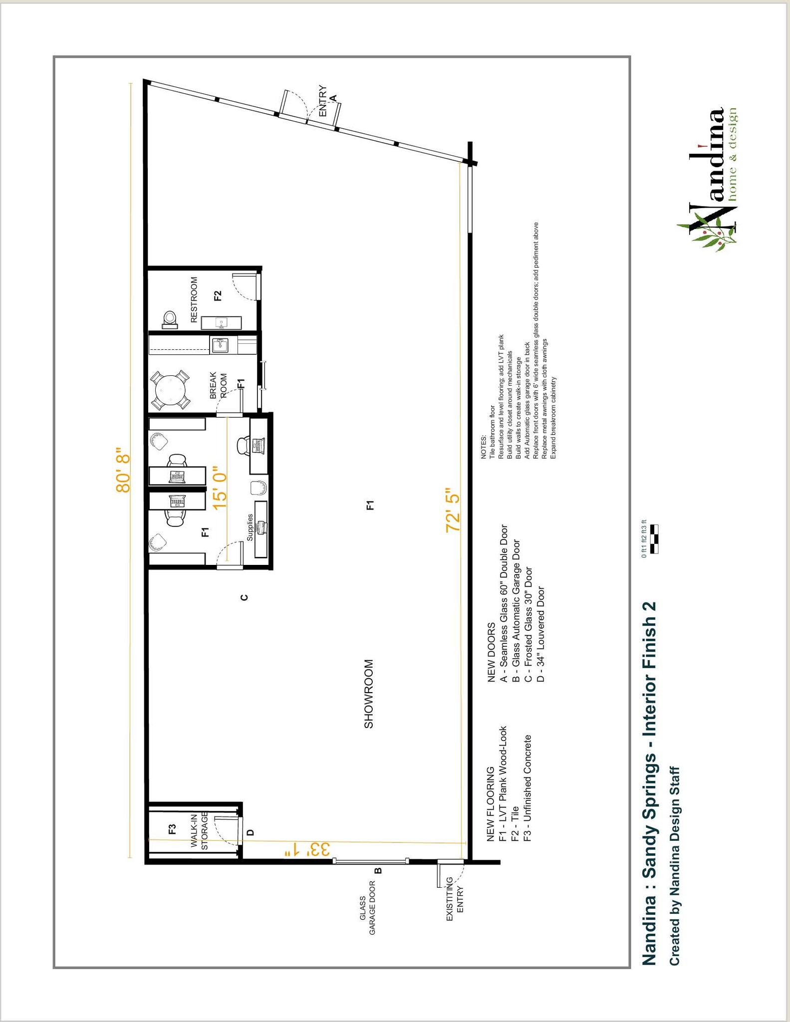 6170 Roswell Rd, Sandy Springs, GA en alquiler Plano de la planta- Imagen 1 de 2