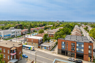 4111 Rue Beaubien E, Montréal, QC - VISTA AÉREA  vista de mapa