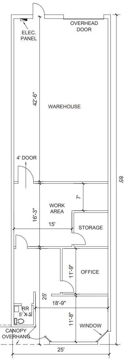 1225 W College Ave, Carrollton, TX en alquiler Plano de la planta- Imagen 1 de 1