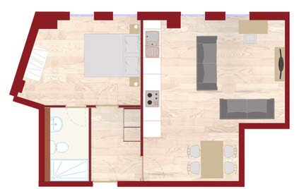 48 New North Rd, Exeter en venta - Plano de la planta - Imagen 3 de 5