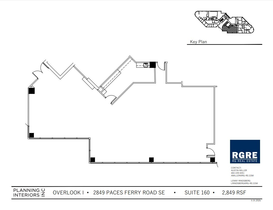 2849 Paces Ferry Rd SE, Atlanta, GA en alquiler Plano de la planta- Imagen 1 de 1