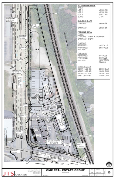 NEC Maple Ave, Mundelein, IL en alquiler - Plano del sitio - Imagen 1 de 2