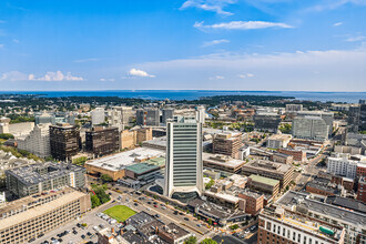 1 Landmark Sq, Stamford, CT - vista aérea  vista de mapa