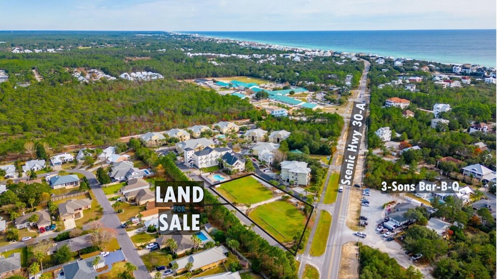 6900 W County Highway 30A, Santa Rosa Beach, FL en venta - Vista aérea - Imagen 1 de 11