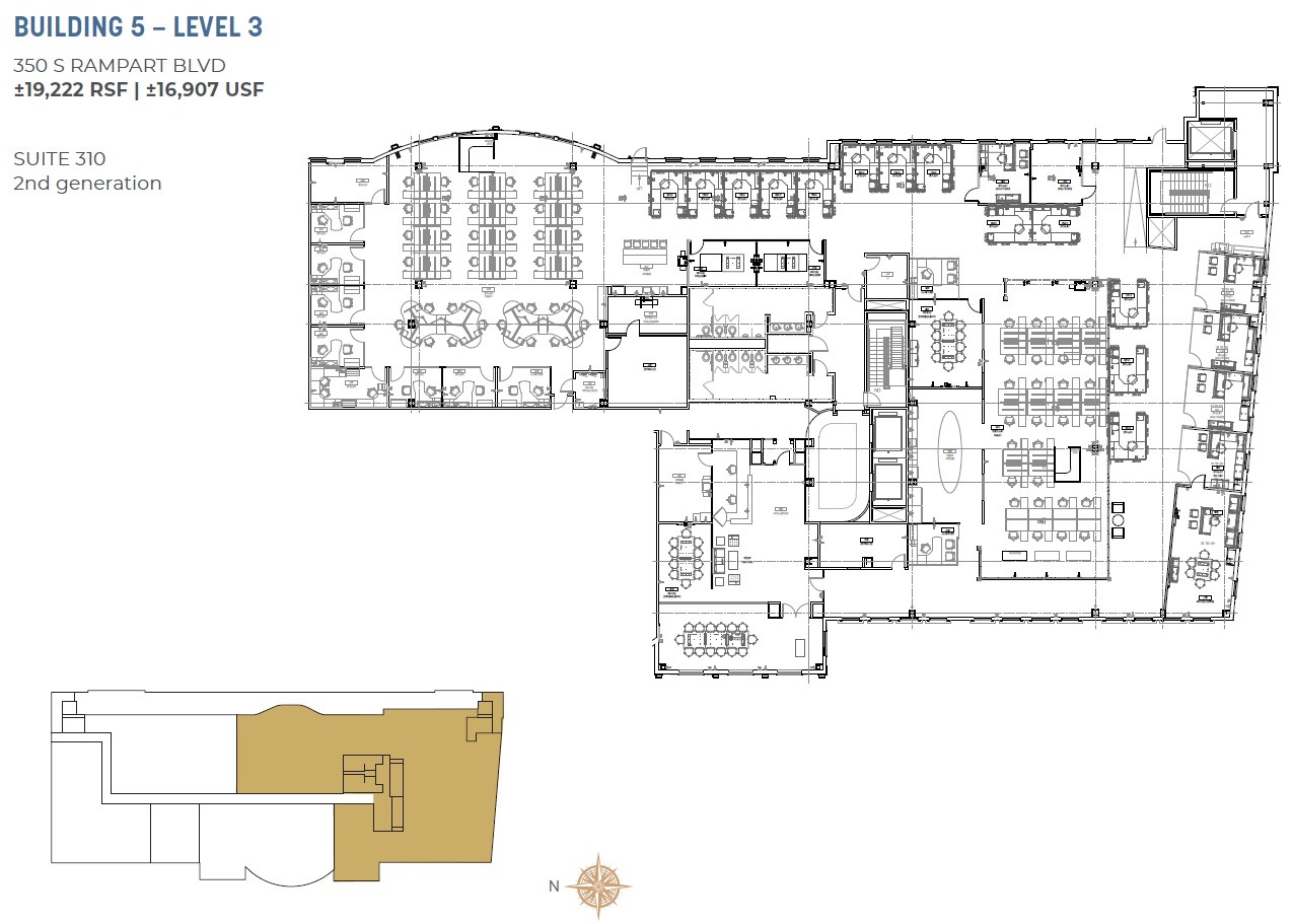 330-420 S Rampart Blvd, Las Vegas, NV en alquiler Plano de la planta- Imagen 1 de 1