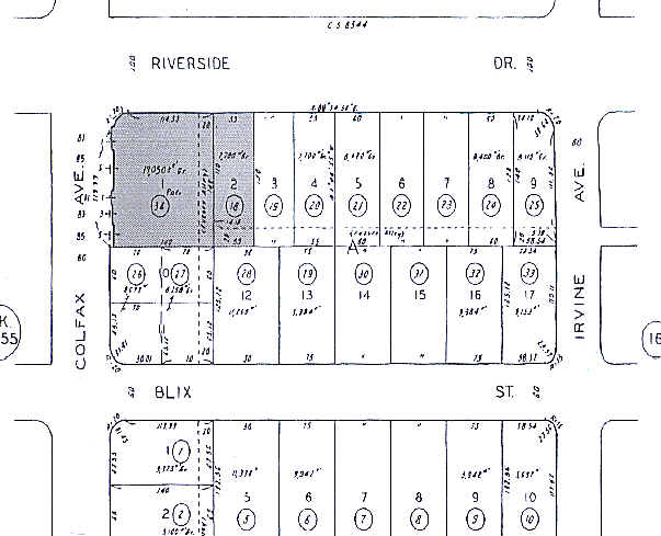 11650 Riverside Dr, Studio City, CA en alquiler - Plano de solar - Imagen 2 de 2