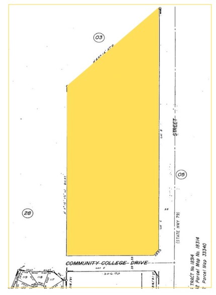 Vacant Land, San Jacinto, CA en venta - Plano de solar - Imagen 2 de 2