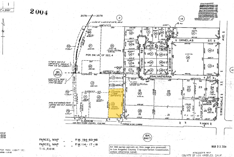 15633 Arrow Hwy, Irwindale, CA en venta - Plano de solar - Imagen 2 de 2