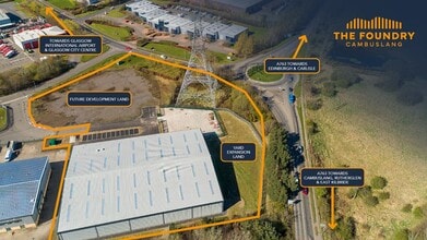 84 Clydesmill Dr, Glasgow, GLG - Aérea  vista de mapa - Image1