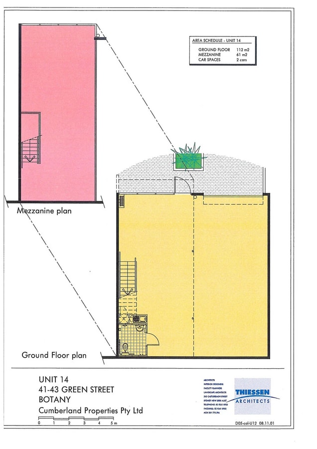 41-43 Green St, Banksmeadow, NSW 2019 - Unidad 14 - - Plano de la planta - Image 2 of 4