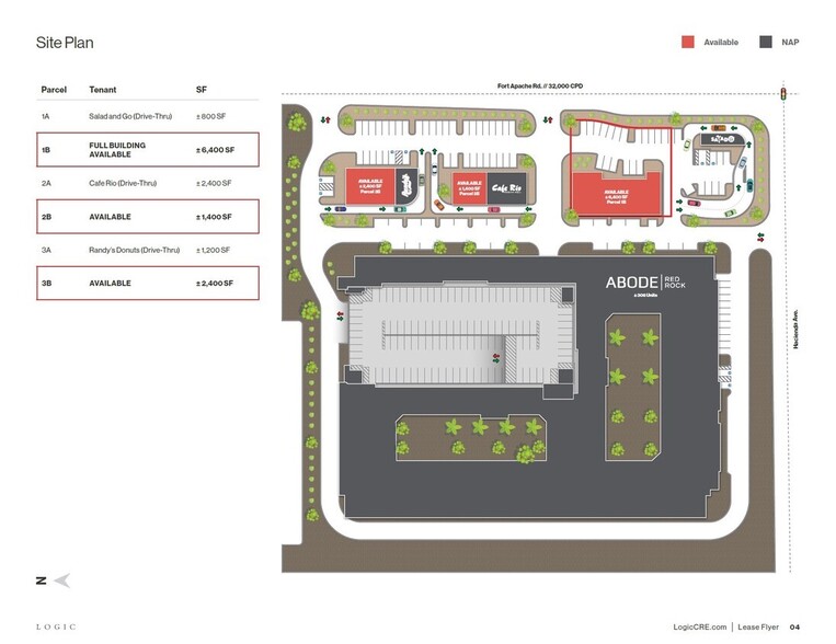 5235 S Fort Apache Rd, Las Vegas, NV en alquiler - Plano del sitio - Imagen 2 de 2