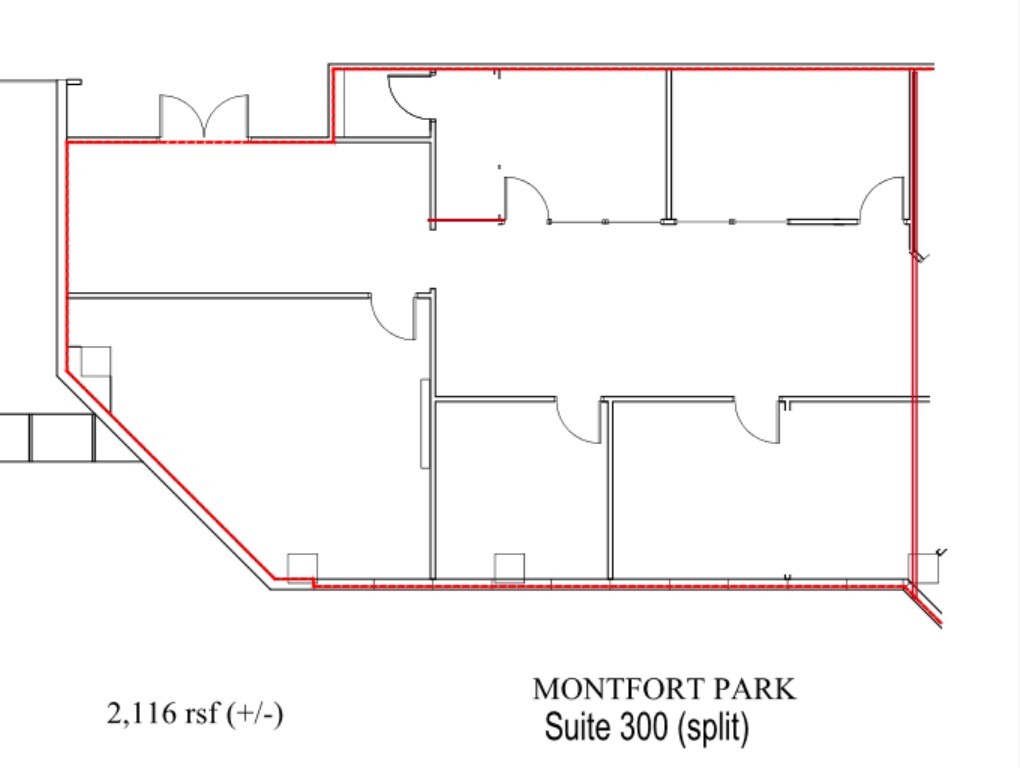 13747 Montfort Dr, Dallas, TX en alquiler Plano de la planta- Imagen 1 de 1