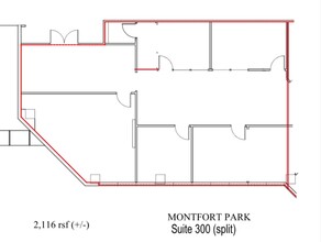 13747 Montfort Dr, Dallas, TX en alquiler Plano de la planta- Imagen 1 de 1