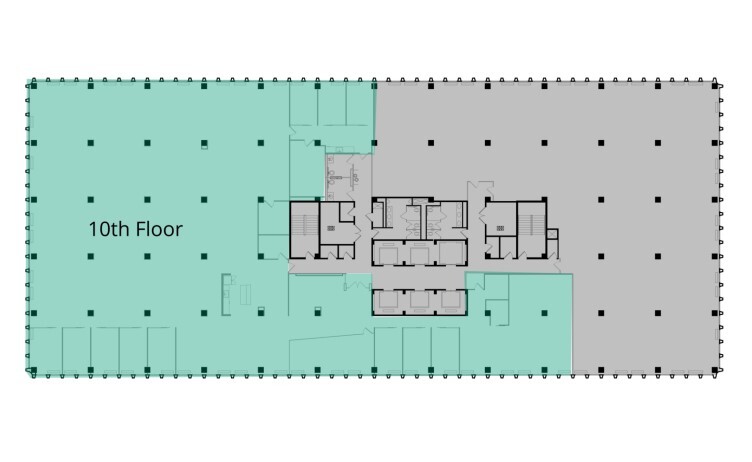 2450 Crystal Dr, Arlington, VA en alquiler Plano de la planta- Imagen 1 de 1