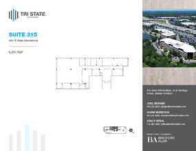 300 Tri State International, Lincolnshire, IL en alquiler Plano de la planta- Imagen 1 de 12