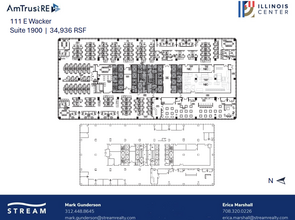 111 E Wacker Dr, Chicago, IL en alquiler Plano de la planta- Imagen 1 de 1