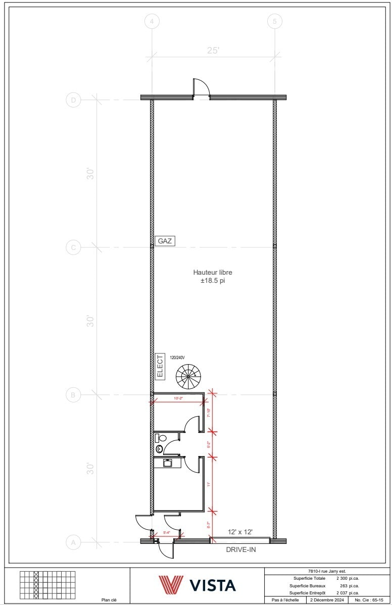 7810-7890 Rue Jarry E, Montréal, QC en alquiler Plano de la planta- Imagen 1 de 1