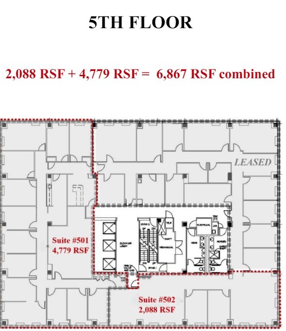 8737 Colesville Rd, Silver Spring, MD en alquiler Plano de la planta- Imagen 1 de 1