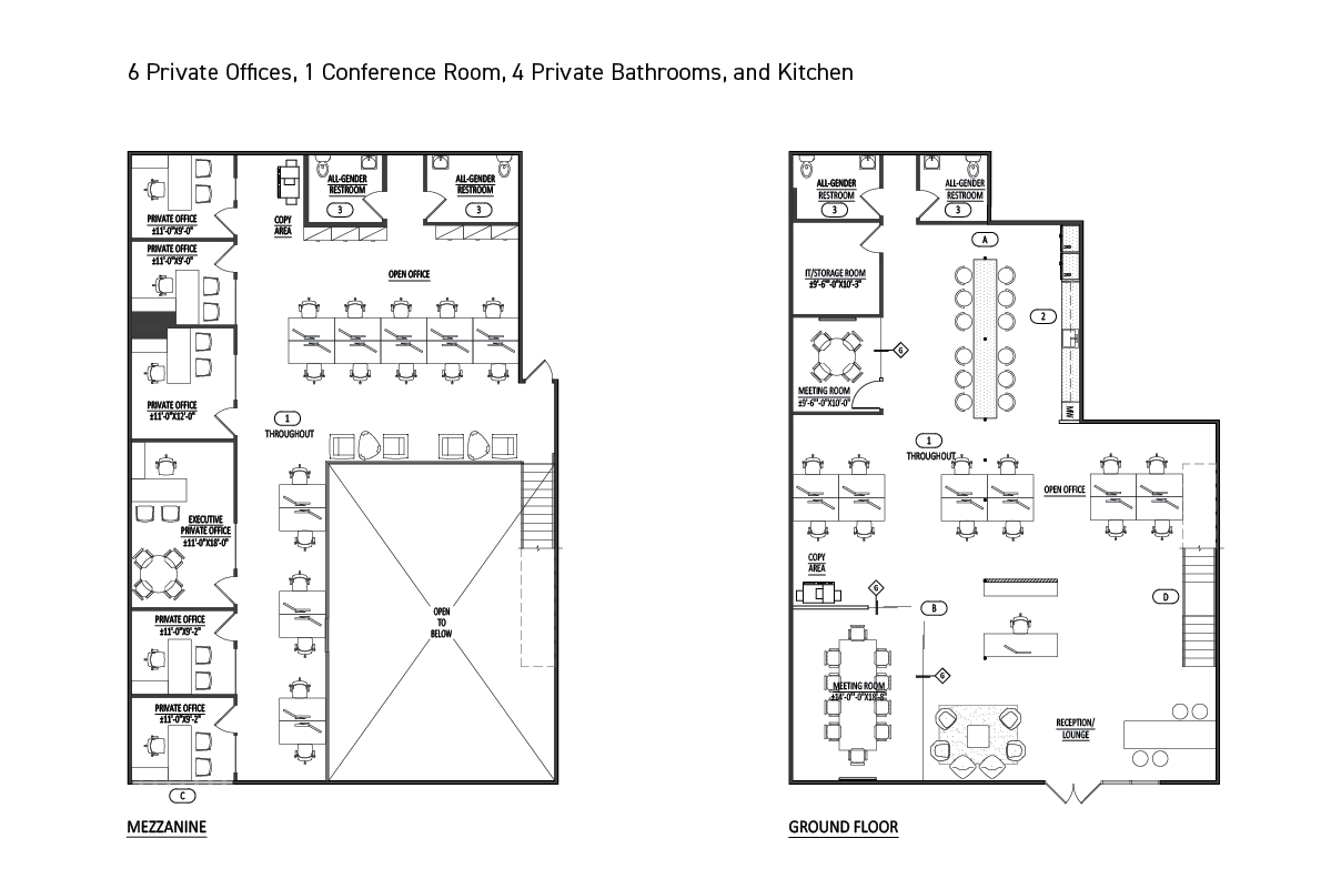 2036-2048 Armacost Ave, Los Angeles, CA en alquiler Plano de la planta- Imagen 1 de 1